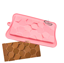 Silikonski Kalup Za Čokoladu - HEXAGON